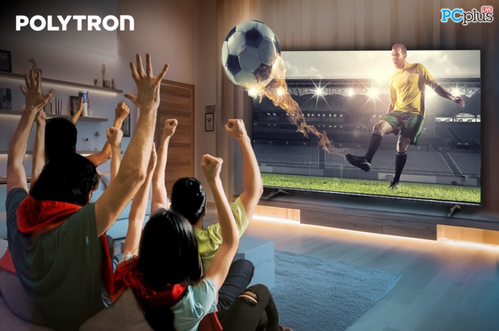 TV POLYTRON 75 Inci Hadirkan Atmosfer Stadion untuk Pengalaman Nobar Terbaik di Rumah